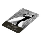 結婚s Thank You Magnet マグネット (左側)