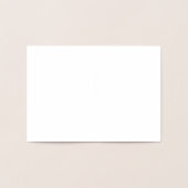 結婚s Thank You Mini (3.5"x5")フォイルカード 箔カード (内部)