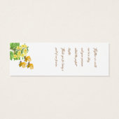 結婚Thank You Bookmark (裏面)