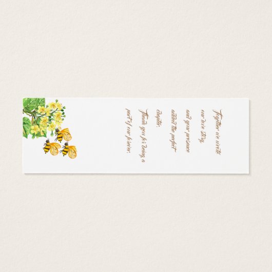 結婚Thank You Bookmark (裏面)