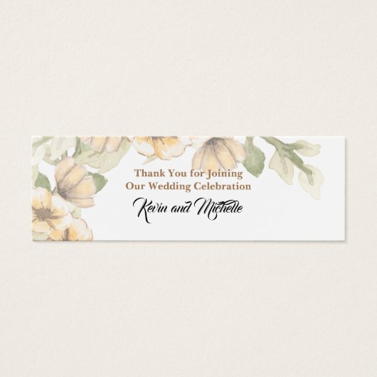 結婚Thank You Bookmark (正面)