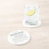 結婚Thank You Coasters コースター (側面)