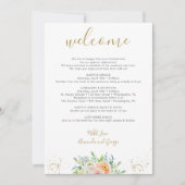 「結婚WelcomeバッグLetter Itinerary」 シーズンカード (正面)