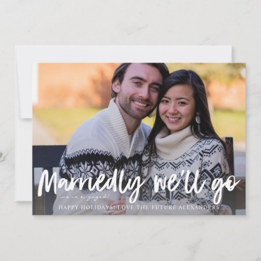 結婚We'll Go Holiday婚約写真 (正面)