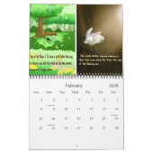 結学び結ぶ カレンダー (2月 2026)