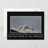 結局は上手くいく ポストカード (正面/裏面)