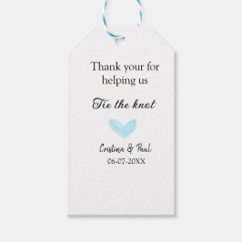 結感謝してい結するハートの素結婚気な人 ギフトタグ