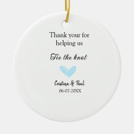結感謝してい結するハートの素結婚気な人 セラミックオーナメント