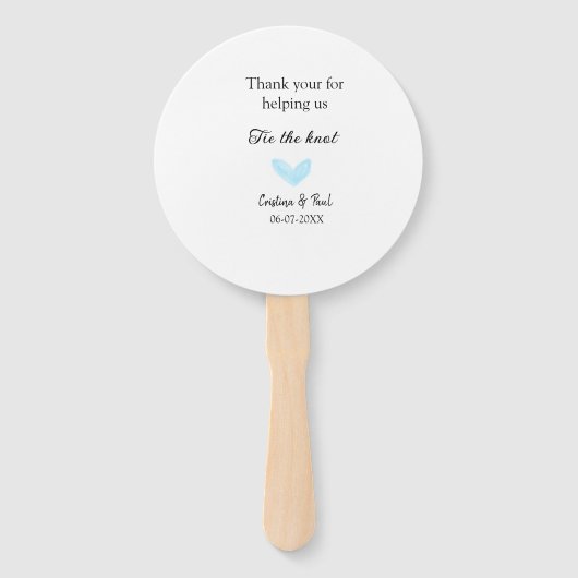 結感謝してい結するハートの素結婚気な人 ハンドファン (正面)