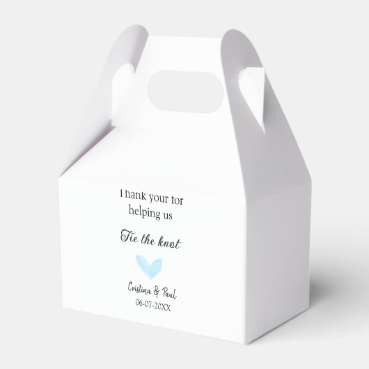 結感謝してい結するハートの素結婚気な人 フェイバーボックス (正面サイド)