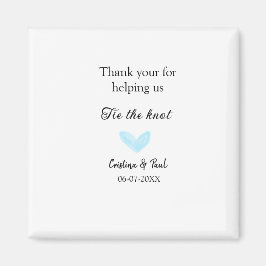 結感謝してい結するハートの素結婚気な人 マグネット