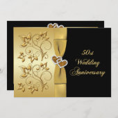 結成50周年記念　ジョイントハーツ3　ご招待 招待状 (正面/裏面)