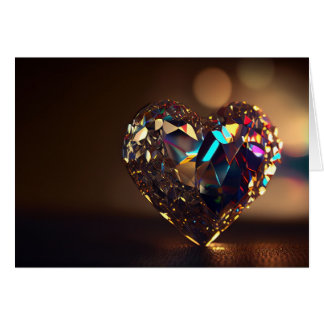 結晶きらめくハート