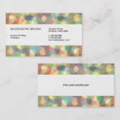 結晶させた名刺 名刺 (正面/裏面)