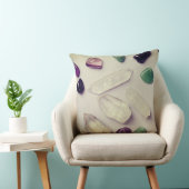 結晶と宝石エネルギー装飾用クッション クッション (椅子)