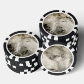結晶の雪景色 ポーカーチップ (積み重ね)