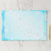 結晶の雪片パターン ペーパーパッド (インサイチュ)