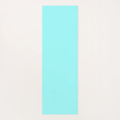 結晶の雪片パターン ヨガマット (裏面)