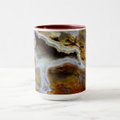 結晶を有する石化木材 マグカップ (中央)