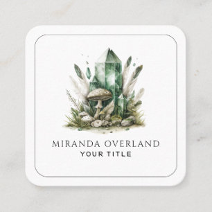 結晶エネルギーヒーラスピリチュアル スクエア名刺