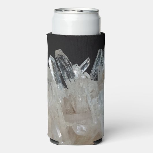結晶エネルギー石英クラスター スリム缶クーラー (Seltzer裏面)