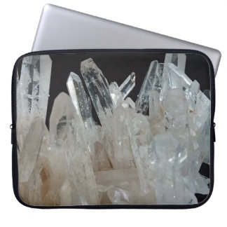 結晶エネルギー石英クラスター ラップトップスリーブ