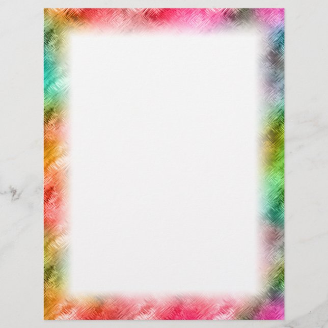 結晶カラフルガラスパターン (正面)