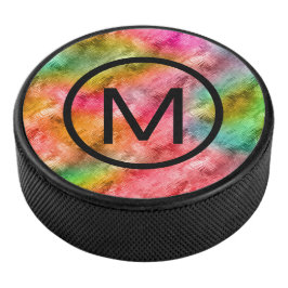 結晶カラフルガラスパターン アイスホッケーパック