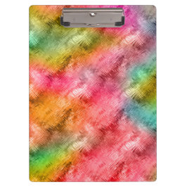 結晶カラフルガラスパターン クリップボード
