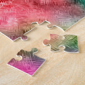 結晶カラフルガラスパターン ジグソーパズル (側面)