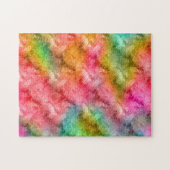 結晶カラフルガラスパターン ジグソーパズル (横)