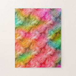 結晶カラフルガラスパターン ジグソーパズル