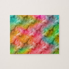 結晶カラフルガラスパターン ジグソーパズル