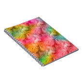 結晶カラフルガラスパターン ノートブック (右側)