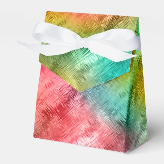 結晶カラフルガラスパターン フェイバーボックス (正面サイド)