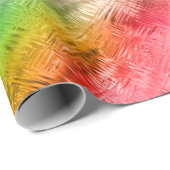 結晶カラフルガラスパターン ラッピングペーパー (ロールコーナー)