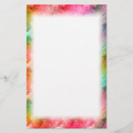 結晶カラフルガラスパターン 便箋