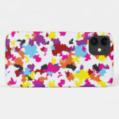 結晶カラフル性不規則抽象芸術パターン Case-Mate iPhoneケース (裏面(横))