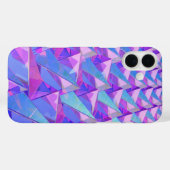 結晶カラフル錐体 Case-Mate iPhoneケース (裏面 (横))