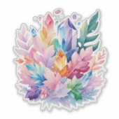 結晶カラフル シール (正面)