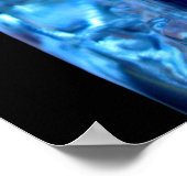 結晶スカル ポスター (角)