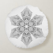 結晶スノーフレーク ラウンドクッション (裏面)