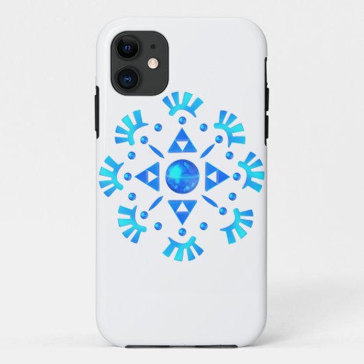 結晶スノーフレーク Case-Mate iPhoneケース (裏面)