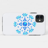 結晶スノーフレーク Case-Mate iPhoneケース (裏面(横))