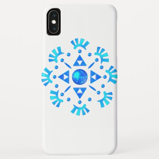 結晶スノーフレーク Case-Mate iPhoneケース (裏面)