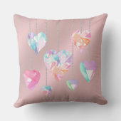 結晶ハート クッション (裏面)