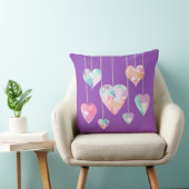 結晶ハート クッション (椅子)