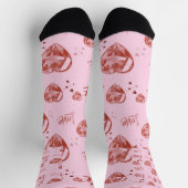 結晶ハート ソックス (上部)