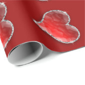 結晶ハート ラッピングペーパー (ロールコーナー)