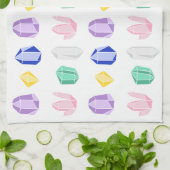 結晶パタカラフルーン キッチンタオル (折り畳み)